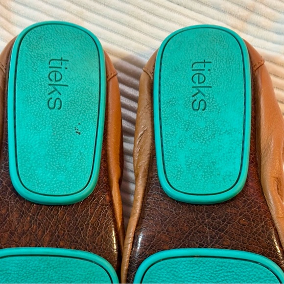 TIEKS foldable Chestnut brown Ballet Flats Sz 8
Comfort shoes ballerina - Picture 10 of 11